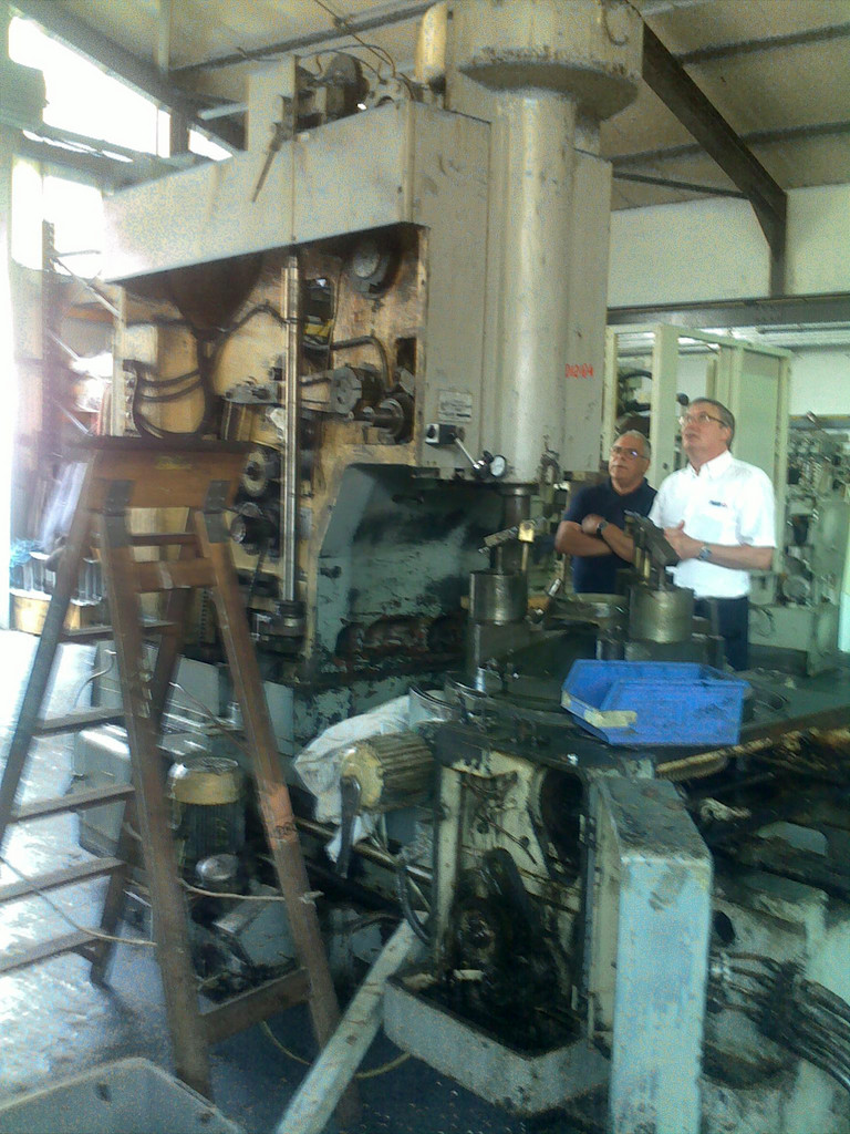 „Before“ - starting the rebuild.