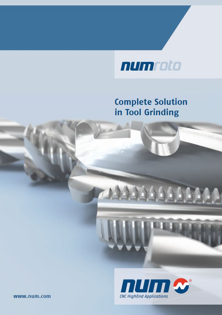 Cover NUMROTO Brochure