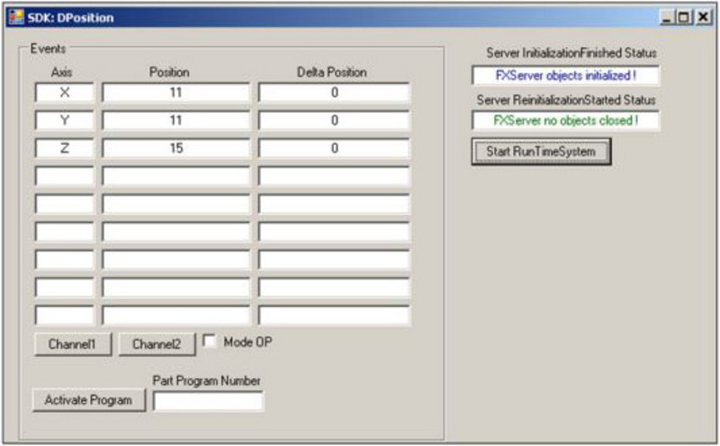 SDK per la comunicazione con il CNC - Instruction