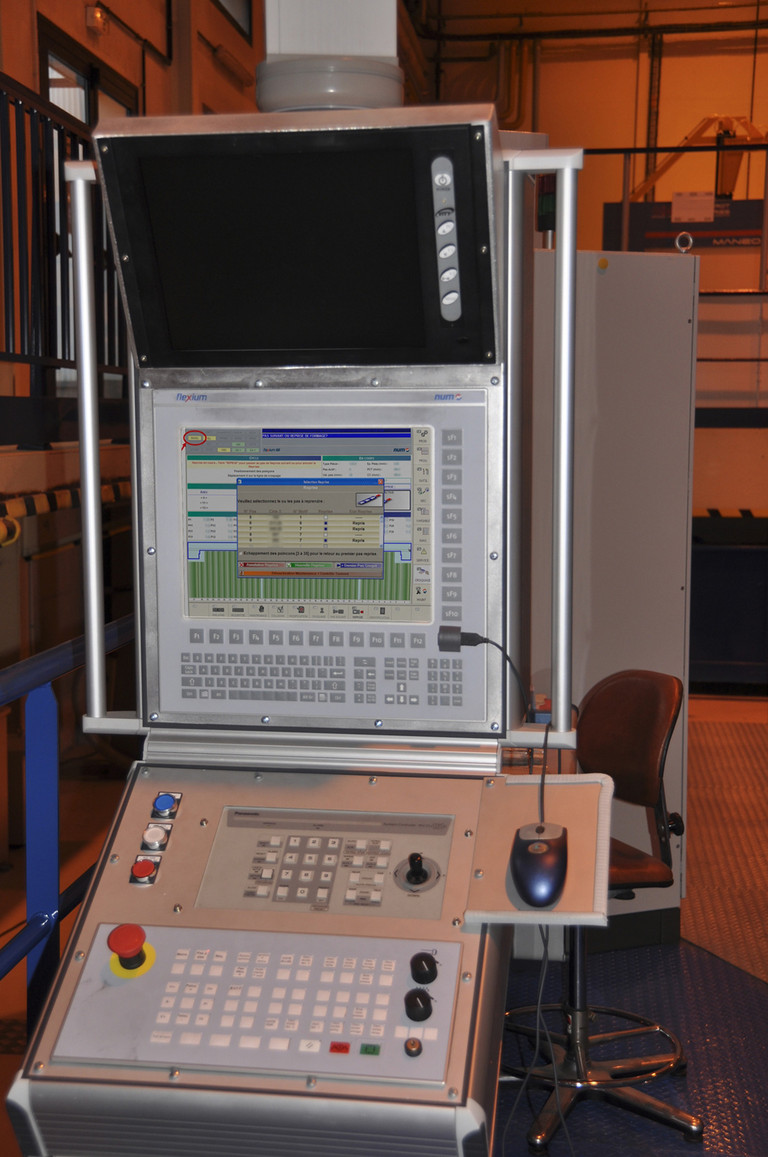 Postazione di comando.