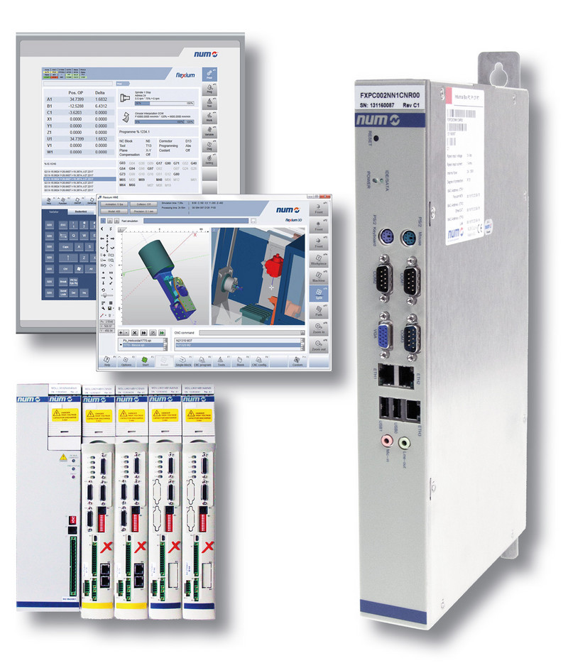 NUM will be demonstrating the latest enhancements to its NUMROTO tool grinding software at GrindTec 2016. This software can be used on all NUM CNC systems, including the latest-generation Flexium+ systems.