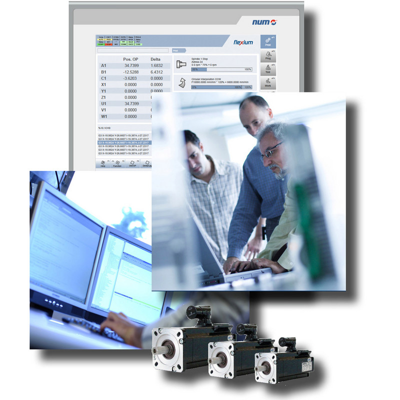 NUM präsentiert aktuelle Entwicklungen der Software- und Hardwaretechnologien für CNC-Werkzeugmaschinen auf der EMO 2015.