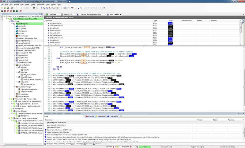 Programmazione sistema PLC - FX Tools Structured Text