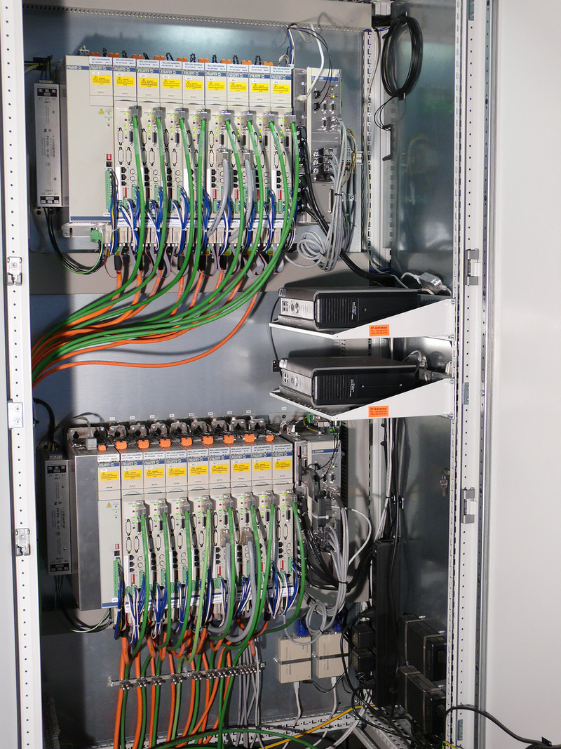 Axium CNC with 16 axes. Axium CNC with 16 axes.