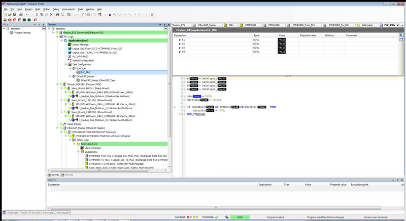 Programmazione sistema PLC - PLC ST Programming